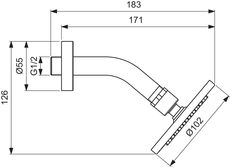 B9436AA techninis brėžinys