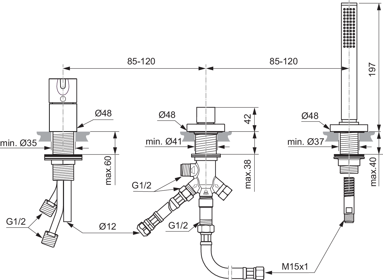 BC788GN techninis brėžinys
