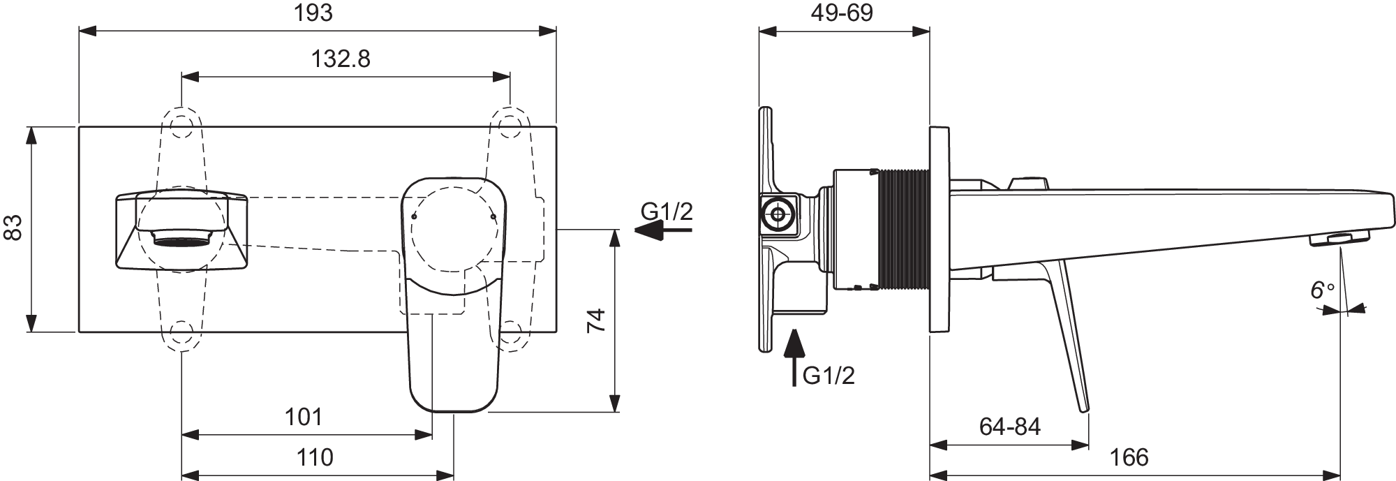 BD244AA techninis brėžinys
