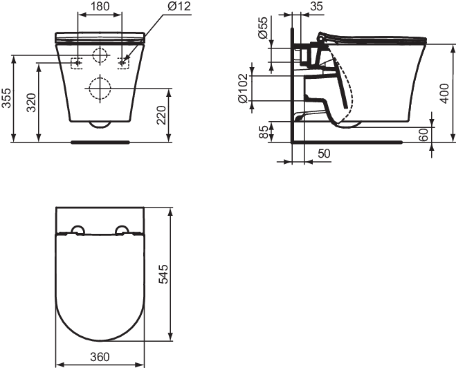 E263401 techninis brėžinys