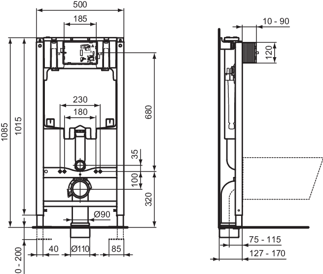 R046567 techninis brėžinys