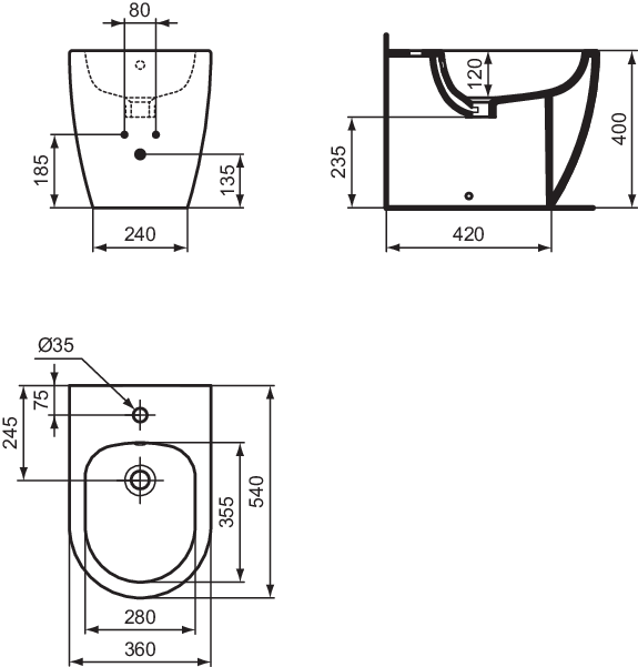 T569501 techninis brėžinys