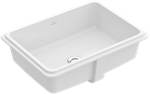 Villeroy & Boch Tube Undercounter washbasin, 555x405x185mm, with overflow, White Alpin