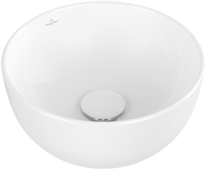 Villeroy & Boch Artis Surface-mounted washbasin, 325x325x135mm, without overflow, White Alpin
