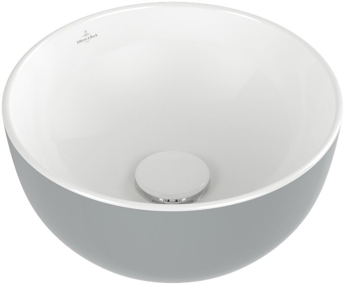 Villeroy & Boch Artis Surface-mounted washbasin, 325x325x135mm, without overflow, French Linen