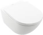 Villeroy & Boch Subway 3.0 TwistFlush Washdown toilet, rimless, wall-mounted, with <p>TwistFlush</p>, White Alpin