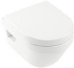 Villeroy & Boch Architectura DirectFlush Washdown toilet Compact, rimless, wall-mounted, with DirectFlush, White Alpin CeramicPlus