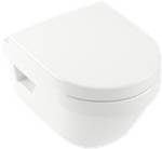 Villeroy & Boch Architectura DirectFlush Washdown toilet Compact, rimless, wall-mounted, with DirectFlush, White Alpin AntiBac CeramicPlus