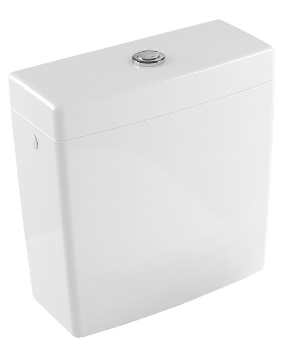 Villeroy & Boch Subway 2.0 Cistern, water inlet from the sides or rear, White Alpin