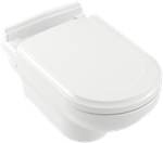Villeroy & Boch Hommage Washdown toilet, wall-mounted, White Alpin CeramicPlus