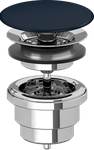 Villeroy & Boch Accessories Unclosable outlet valve, 121x215x68mm, Nightfall CeramicPlus