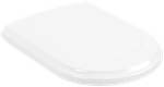 Villeroy & Boch Hommage Toilet seat and cover, with automatic lowering mechanism (SoftClosing), with removable seat (QuickRelease), White Alpin