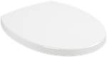 Villeroy & Boch Tube Toilet seat and cover, with automatic lowering mechanism (SoftClosing), with removable seat (QuickRelease), White Alpin