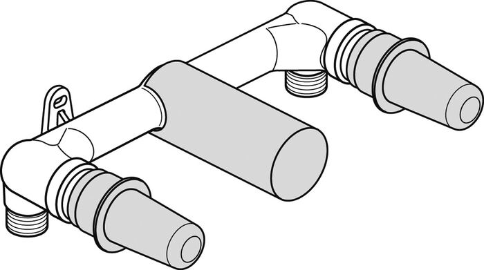 BUILT-IN | Basin mixer built-in kit 86.5 mm