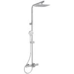 CERATHERM T100 | Exposed bath & shower system 325x589.5x1150 mm, 161 mm spout projection, 20.0 l/min (3 bar)