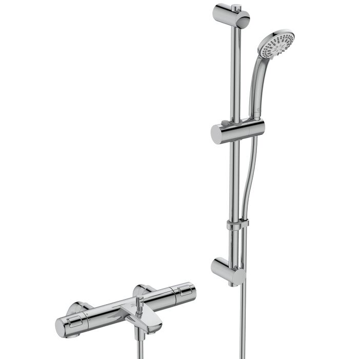 CERATHERM T25 | Rim mounted bath & shower mixer 315x203x104 mm, 156 mm spout projection, 20.0 l/min (3 bar)