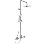 CERATHERM T25 | Exposed shower system 315x492.5x1117 mm, 12.0 l/min (3 bar)