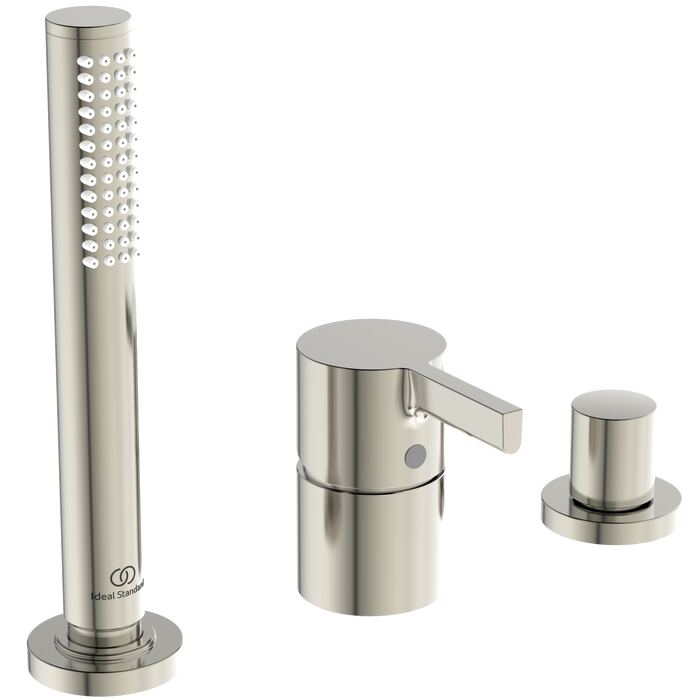 JOY | Rim mounted bath & shower mixer 218x48x197 mm, 14.0 l/min (3 bar)