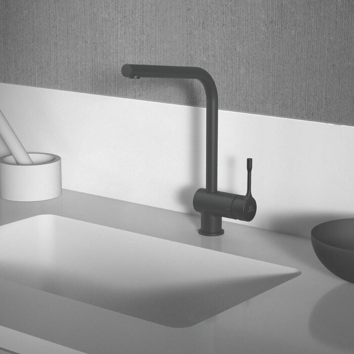 CERALOOK | Kitchen mixer 119x271x348 mm, 225 mm spout projection, 7 l/min (3 bar)