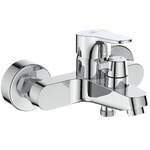 CERABASE | Exposed bath & shower mixer 207x180x122 mm, 163 mm spout projection, 20.0 l/min (3 bar)