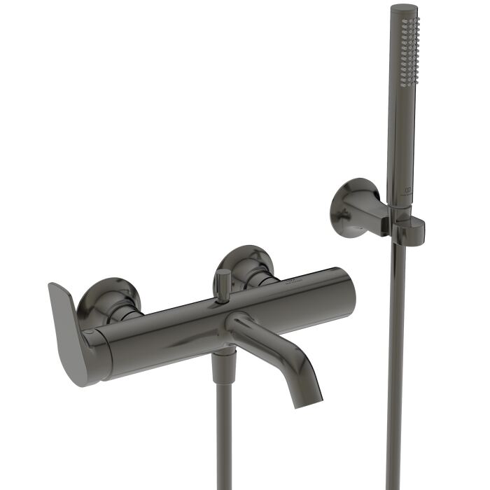 LDV | Bath-shower mixer bundle 304x220x130 mm, 202 mm spout projection, 12.0 l/min (3 bar)