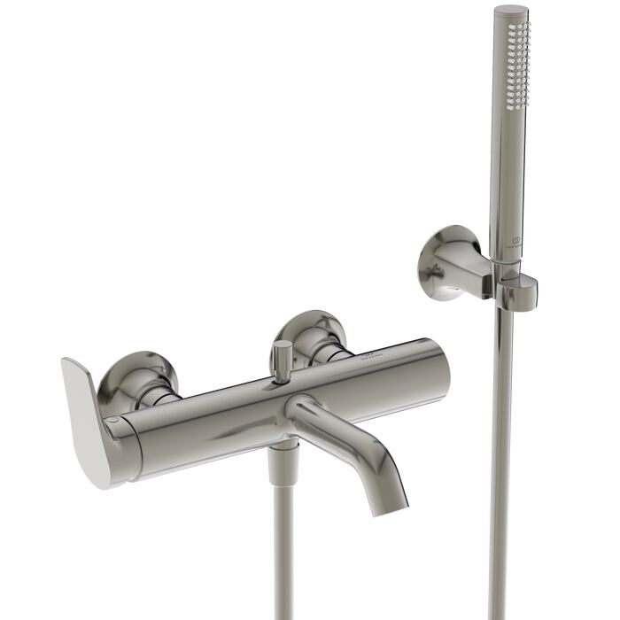 LDV | Bath-shower mixer bundle 304x220x130 mm, 202 mm spout projection, 12.0 l/min (3 bar)