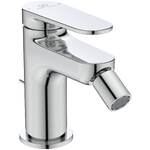 CERAFINE O NUOVO | Bidet mixer 48x147x121 mm, 101 mm spout projection, 3.8 l/min (3 bar), with waste