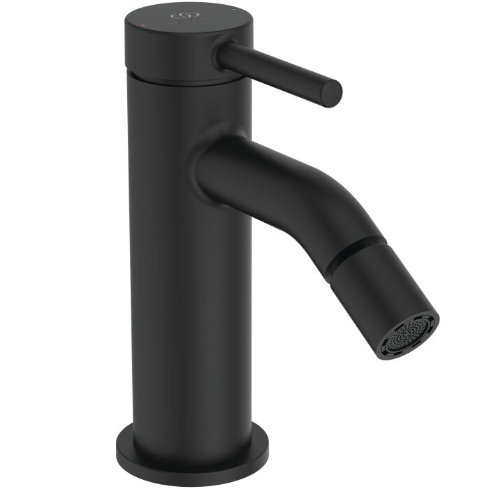 CERALINE NUOVO | Bidet mixer 48x133.5x165 mm, 105 mm spout projection, 4 l/min (3 bar), no waste