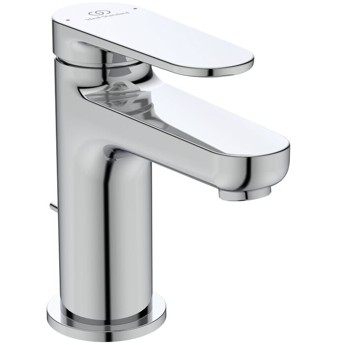CERAFINE O NUOVO | Basin mixer 48x145x125 mm, 90 mm spout projection, 3.8 l/min (3 bar), with waste