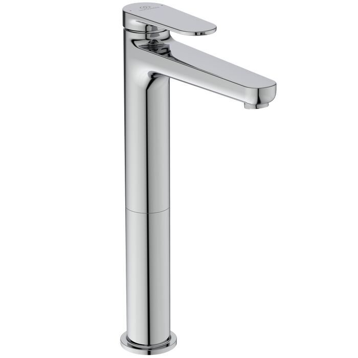 CERAFINE O NUOVO | Basin mixer 48x184.5x292 mm, 145 mm spout projection, 3.8 l/min (3 bar), with waste