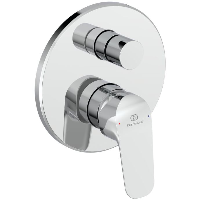 CERAFLEX 2027 | Built-in bath & shower mixer 157x84x185.5 mm, Kit 1 required (A1000), 26.4 l/min (3 bar)