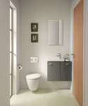 CONNECT SPACE | Handrinse basin 450x250x130 mm, 1 tap hole, without overflow