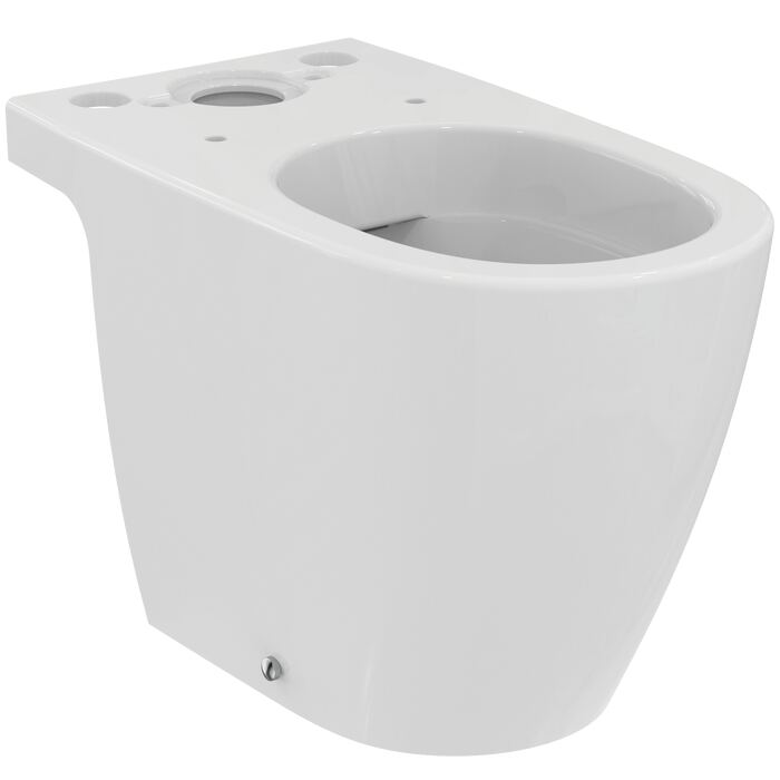 I.LIFE O | Close-coupled open bowl 345x620x400 mm, Washdown, horizontal outlet