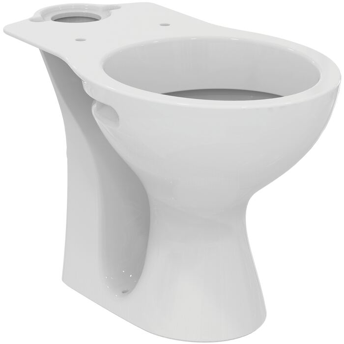 SEVAFRESH | Close-coupled open bowl 370x660x400 mm, Washdown, horizontal outlet