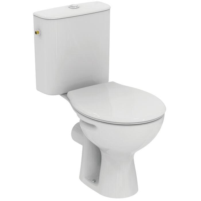 NOEBIS | Close-coupled open bowl 360x630x390 mm, Washdown, horizontal outlet