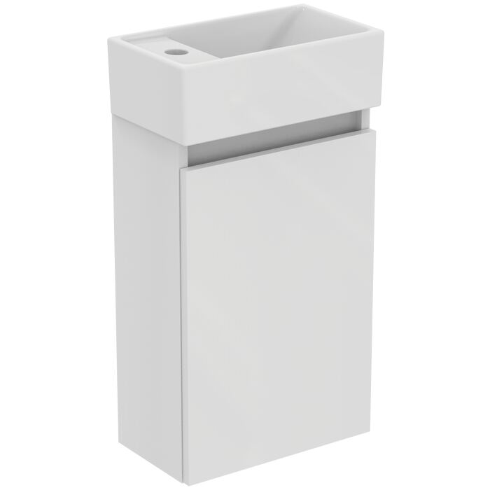 EUROVIT+/ULYSSE+/SIMPLICITY+ | Furniture bundle 370x210x670 mm, 1 tap hole, without overflow, 1 door