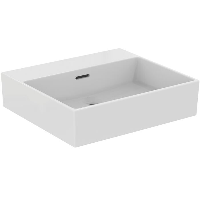 EXTRA | Basin 500x450x150 mm, no tap hole, with overflow