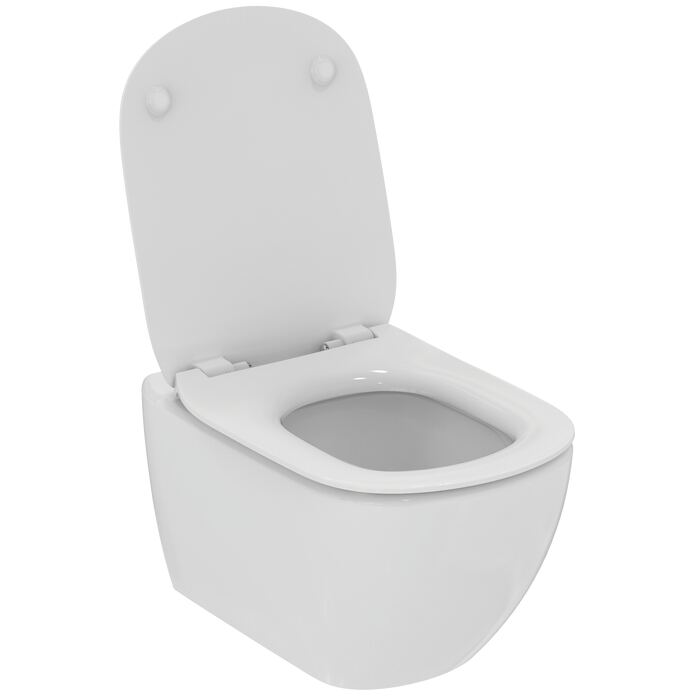 IDEALMOOD | Wall-hung toilet bowl bundle 365x535x380 mm, CL1 full flush 3.9 - 6 L