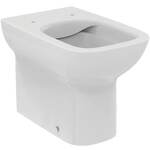 I.LIFE A | Back-to-wall bowl 355x540x400 mm, Washdown, CL1 full flush 3.9 - 6 L, horizontal outlet