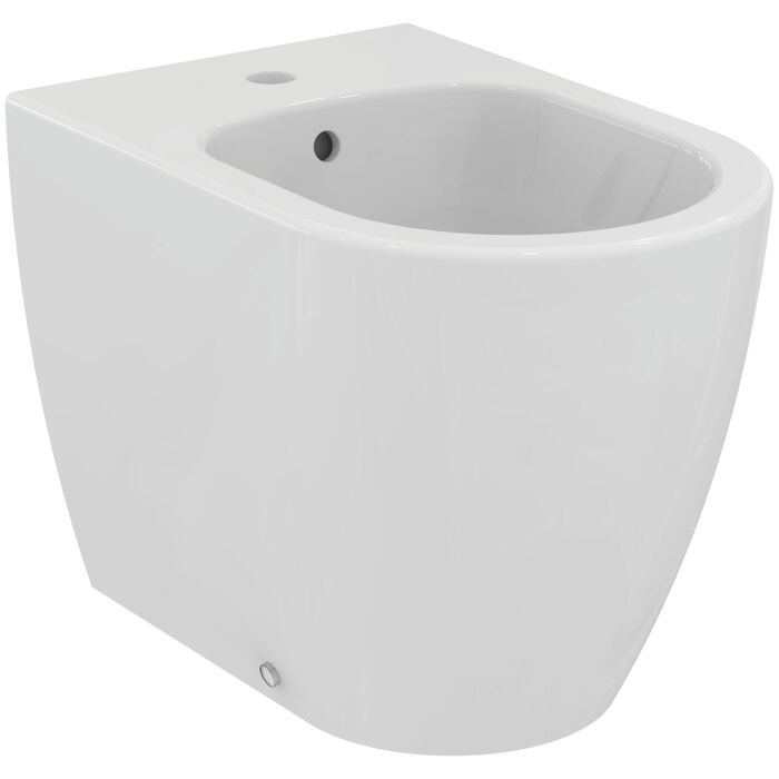 ELLISSE | Floor standing bidet 360x540x400 mm, 1 tap hole, with overflow