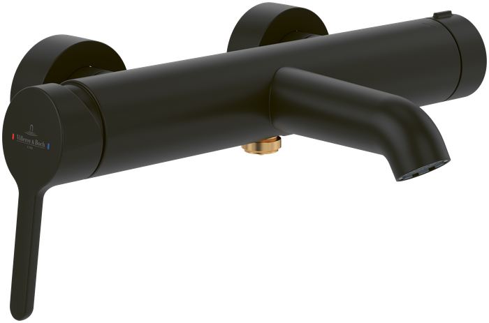 Villeroy & Boch Skyla Single-lever bath & shower mixer, Matt Black