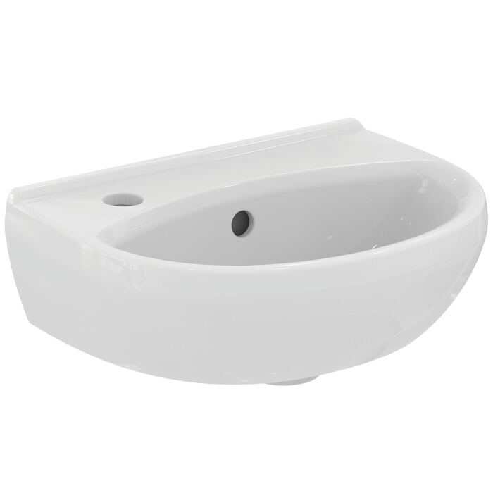 ALPHA | Handrinse basin 400x300x170 mm, 1 tap hole, with overflow