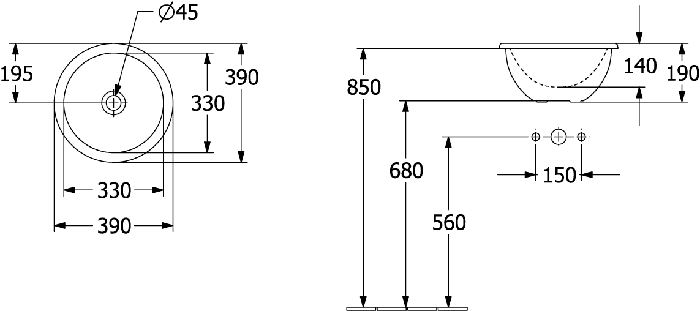 4A590101 techninis brėžinys
