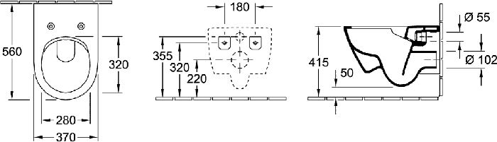5614R201 techninis brėžinys