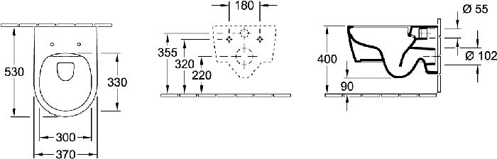 5656RS01 techninis brėžinys