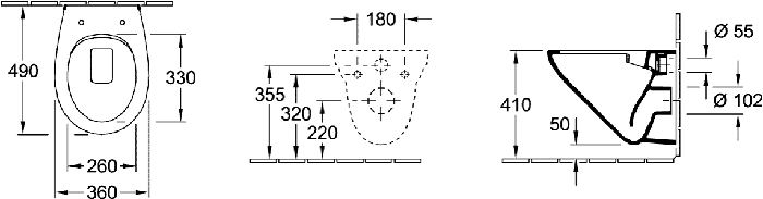 7667R001 techninis brėžinys