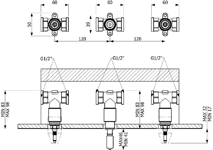 TVW10610B15200 techninis brėžinys